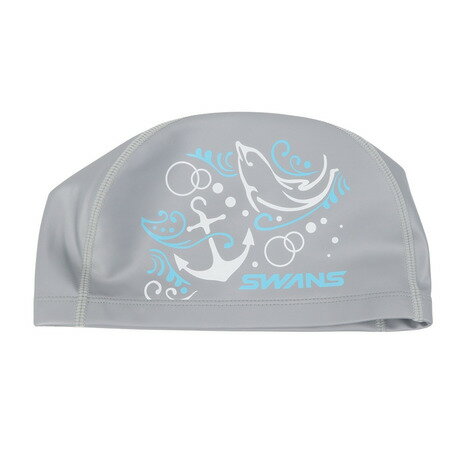 スワンズ(SWANS)(メンズ、レディース)スイムキャップ 水泳 キャップ 2WAY シリコンキャップ シルバー SA-70 MAR SIL スイミングキャップ...