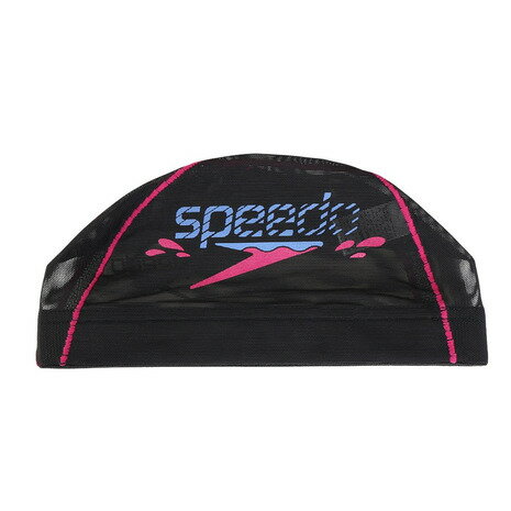 スピード(SPEEDO)(メンズ、レディース)水泳 メッシュキャップ ブーン ウェーブ SE12357 MA マゼンタ