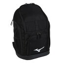 ミズノ(MIZUNO)(メンズ、レディース)水泳バッグ バックパック 35L N3JDC00190 黒