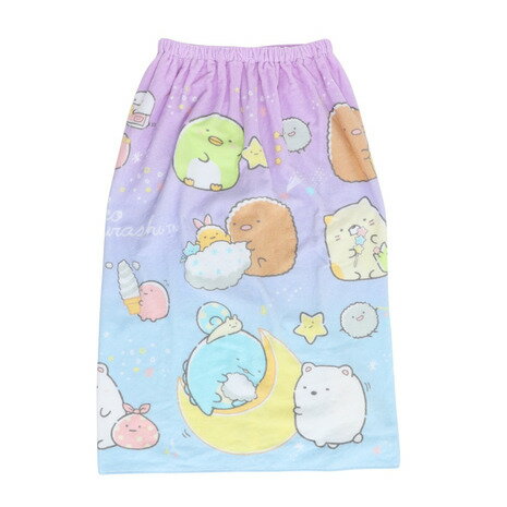丸眞ユニ(キッズ)巻タオル 水泳 タオル すみっコぐらし きらきらお星さま 80cm丈 6575046900 キャラクター 制菌加工 紫外線対策 着換え ラップタオル 丸眞ユニ(キッズ)巻タオル 水泳 タオル すみっコぐらし きらきらお星さま 80cm丈 6575046900 キャラクター 制菌加工 紫外線対策 着換え ラップタオル