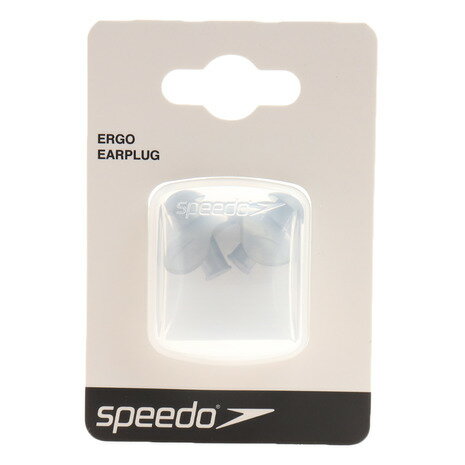 スピード（SPEEDO）（メンズ、レディース、キッズ）エルゴイヤープラグ 耳栓 SD91A11 GY
