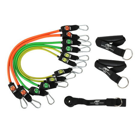 PTP（PTP）（メンズ、レディース）レジスタンスシステム ミニ 筋トレ セット チューブ 6本