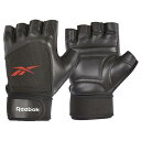 リーボック(REEBOK)(メンズ、レディース)グローブ Fitness リフティンググローブ Sサイズ 黒 17-18cm RAGB-15613 トレーニンググローブ 滑り止め(4)