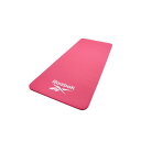 リーボック(REEBOK)(メンズ、レディース)トレーニングマット Fitness 15mm ピンク 183×80cm RAMT-11018PK ヨガマット トレーニング 筋トレ 厚手(4)