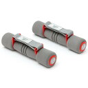 リーボック(REEBOK)(メンズ、レディース)ダンベル Fitness ソフトグリップダンベル 1kg 赤 RAWT-11061RD ウエイトトレーニング 2個セット 固定式(4)
