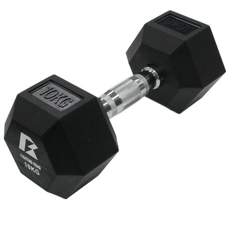 ファイティングロード Co.Ltd(FIGHTING ROAD CO.LTD)(メンズ、レディース)六角ダンベル 10kg FR23CMS0065 BLK