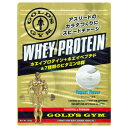 ゴールドジム（GOLD 039 S GYM）（メンズ レディース）ホエイプロテイン 7種類のビタミンB群 ヨーグルト風味 1500g F5315 計量スプーン付