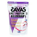 ザバス(SAVAS)(メンズ、レディース)ホエイプロテイン100 マルチビタミン&ミネラル ブルーベリーヨーグルト味 450g 2635051