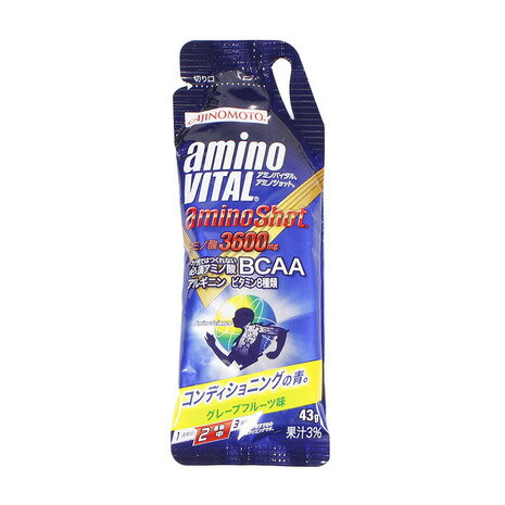 楽天SuperSportsXEBIO楽天市場支店アミノバイタル（amino VITAL）（メンズ、レディース、キッズ）アミノショット グレープフルーツ味 43g