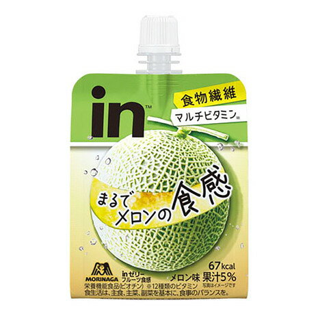 森永 Morinaga メンズ レディース inゼリー フルーツ食感 メロン 36JMM30100