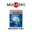 ムサシ(MUSASHI)(メンズ、レディース)REPLENISH リプレニッシュ 35g×10袋入 クエン酸 BCAA グルタミン ナトリウム