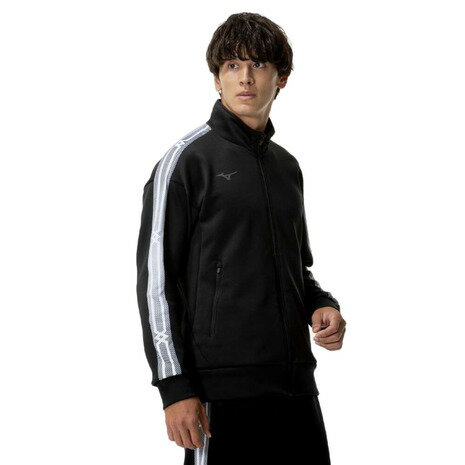 ミズノ（MIZUNO）（メンズ）ストレッチ スウェットジャケット 32MCC05509