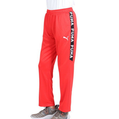 プーマ(PUMA)(メンズ)パンツ メンズ トレーニング ニット テープ 523552 20 RED プーマ(PUMA)(メンズ)パンツ メンズ トレーニング ニット テープ 523552 20 RED