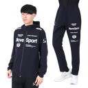 デサント(DESCENTE)(メンズ)AIRY TRANSFER TAIKYU フルジップ上下セット ST5SJK22M NV00 ST5SPZ22M