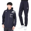 デサント(DESCENTE)(メンズ)SUNSCREEN TAIKYU クロスフーディー上下セット ST5SJK20M NV00 ST5SPZ20M