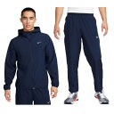 ナイキ(NIKE)(メンズ)フォーム ドライフィット バーサタイル ジャケット オープンヘム パンツ 上下セット ネイビー