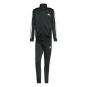 アディダス(adidas)(メンズ)ベーシック スリーストライプス トリコット トラックスーツ上下セット KSG43-JI8858