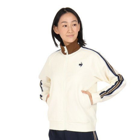 ルコックスポルティフ（lecoqsportif）（レディース）ヘランカトラックジャージジャケット LT4FJG10L WH01