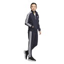 アディダス(adidas)(レディース)スリーストライプス ルーズフィット ダブルニット 上下セット JVP35-JW9787 JVP36-JW9790