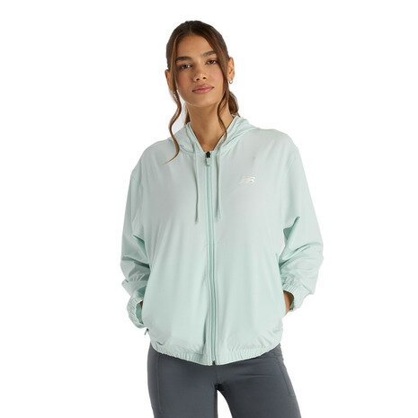 【ポイント10倍!要エントリー★ブラックフライデー限定】ニューバランス(new balance)(レディース)ストレッチウーブンジャケット AWJ51503CL...