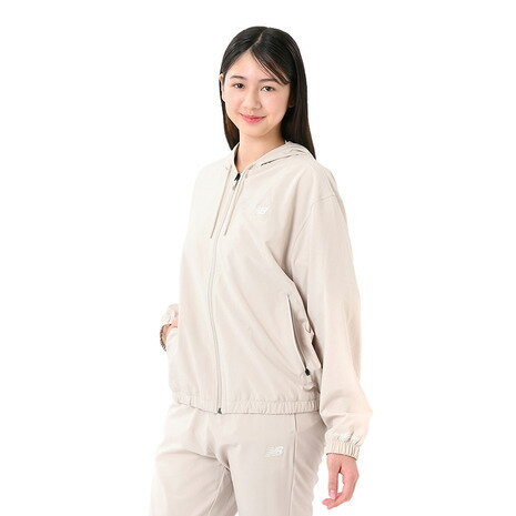 【ポイント10倍!要エントリー★ブラックフライデー限定】ニューバランス(new balance)(レディース)ストレッチウーブンジャケット AWJ51503TW...