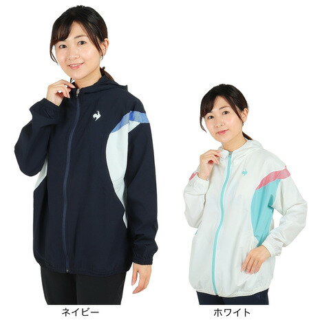 ルコックスポルティフ アウトドアジャケット レディース ルコック スポルティフ（le coq sportif）（レディース）ジャージ ソロテックス SUNSCREEN クロスジャケット QMWVJF21