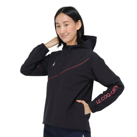 ルコックスポルティフ(lecoqsportif)(レディース)ヒートナビ クロスジャケット LT4FJK21L BK00 ルコックスポルティフ(lecoqsportif)(レディース)ヒートナビ クロスジャケット LT4FJK21L BK00