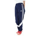 アディダス(adidas)(キッズ)キッズ マストハブ レギュラーフィット カラーブロック ダブルニット 9/10丈トラックパンツ KWY24-JH1097