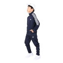 アディダス（adidas）（キッズ）ジャージ 上下セット エアロレディ セレーノカット スリーストライプス トラックスーツ ISB35-GS8906