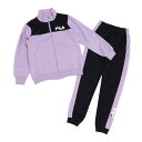 【最大7万ポイントバック!要エントリー&抽選★5/1限定】フィラ(FILA)(キッズ)ガールズ ジャージ 上下セット ウォームシャツ セットアップ 114-70...