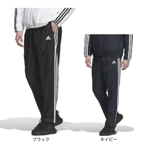 アディダス（adidas）（メンズ）スリーストライプス テーパードレッグ オープンヘム WIND. RDY ウインドパンツ IJL71