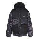 ジョーダン(JORDAN)(キッズ)ジュニア ジョーダン FAUX ダウンジャケット 95D133-GAE(4)