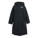 アンダーアーマー（UNDER ARMOUR）（キッズ）ベンチコート ロングコート ボーイズ インサレート 1376158 001 アウター コート 冬 あったか ロング丈