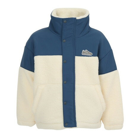 【20%OFFクーポン対象!12/11まで】ニューバランス(new balance)(キッズ)ジュニア シューパッチボアジャケット ABJ55566DAL