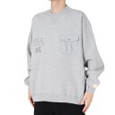 【10%OFFクーポン対象!8/14まで】ニューバランス(new balance)(メンズ)1000 ステンシルスウェットクルーオーバーサイズフィット AMT35103AG