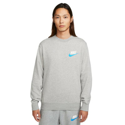 【15%OFFクーポン対象!12/15まで】ナイキ(NIKE)(メンズ)スウェット クラブ+フレンチテリー LBR 長袖 クルー FB7685-063