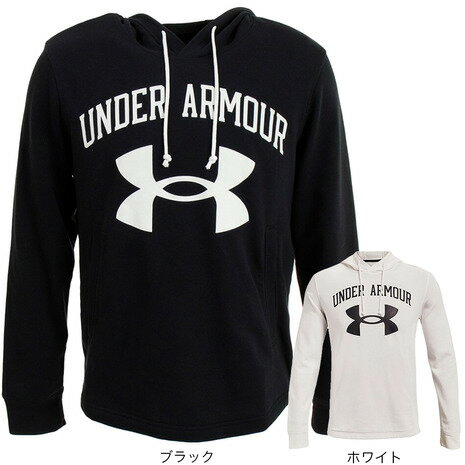 アンダーアーマー（UNDER ARMOUR）（メンズ）ライバルテリー ビッグロゴフーディー 1361559 プルオーバーパーカー