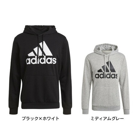 【6/5 アディダス対象品限定！エントリー＆3点買い回りで最大P10倍】アディダス（ADIDAS）（メンズ）裏毛 スウェット パーカー エッセンシャルズ ビッグロゴ 29217