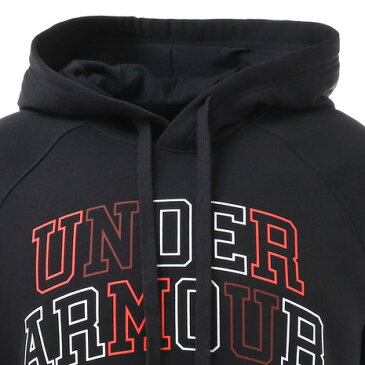 アンダーアーマー(UNDER ARMOUR) パーカー ライバルフリース フーディー 1362343 BLK AT オンライン価格 (メンズ)