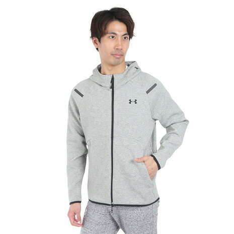 アンダーアーマー（UNDER ARMOUR）（メンズ）アンストッパブル フリース フルジップ フーディー 1379806 011