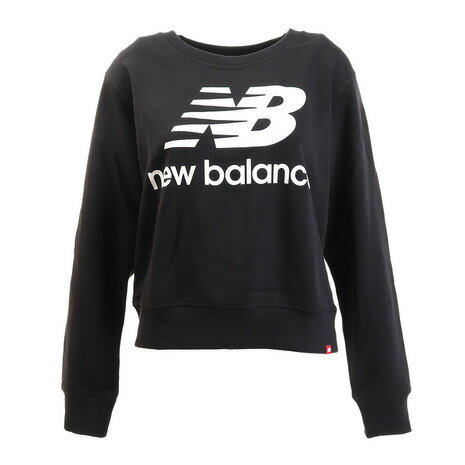 ニューバランス（new balance） エッセンシャルクルーネックスウェット AWT91585BK オンライン価格 （レディース）