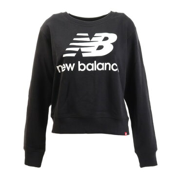 ニューバランス(new balance) エッセンシャルクルーネックスウェット AWT91585BK オンライン価格 (レディース)