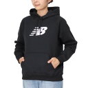 【最大7万ポイントバック!要エントリー&抽選★8/1限定】ニューバランス(new balance)(レディース)Sport フリース ロゴ フーディ 裏起毛 W...