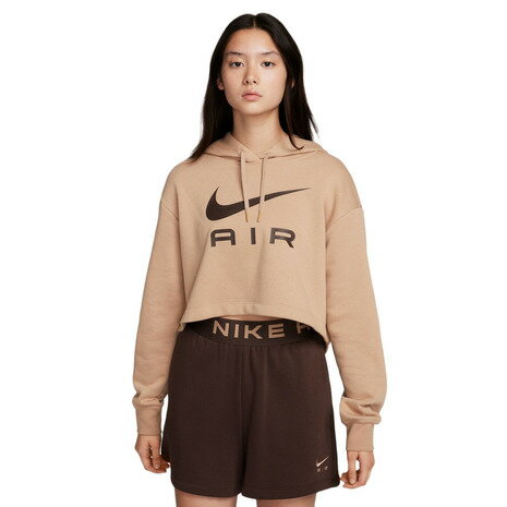 ナイキ(NIKE)(レディース)スポーツウェア エア フリース オーバーサイズド プルオーバー パーカー FB8650-200 ナイキ(NIKE)(レディース)スポーツウェア エア フリース オーバーサイズド プルオーバー パーカー FB8650-200