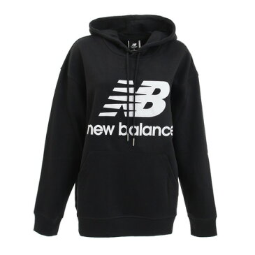 ニューバランス(new balance) スウェット オーバーサイズド プルオーバーパーカー WT03547BK 母の日 (レディース)