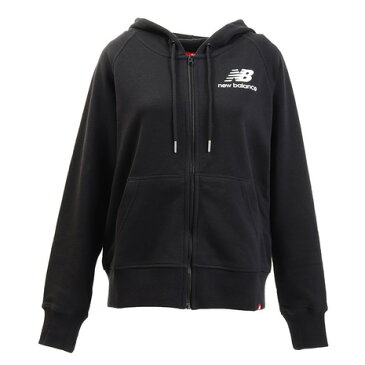 ニューバランス(new balance) エッセンシャル フルジップフーディー AWJ91524BK オンライン価格 (レディース)