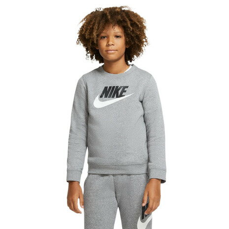 ナイキ（NIKE）（キッズ）ジュニア YTH NSW クラブ + ハイブリッド 長袖クルー 2 CV9297-092のサムネイル