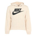 ナイキ(NIKE)(キッズ)パーカー キッズ ガールズ FLEECE HIGH LOW 36I253-Y0M ※要サイズ確認