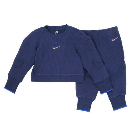 楽天SuperSportsXEBIO楽天市場支店ナイキ（NIKE）（キッズ）ジュニア スウェット READYSET 2PC 上下セット 76L347-U90