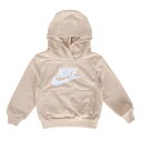 【最大7万ポイントバック!要エントリー&抽選★5/10限定】ナイキ(NIKE)(キッズ)N NSW CLUB FT HBR プルオーバーパーカー 76L095-...